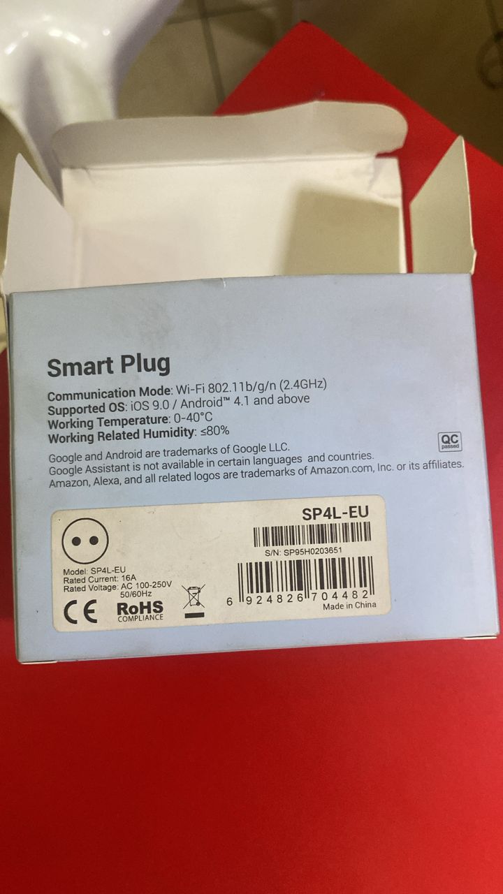 Broadlink Smart Plug SP4L-UK
